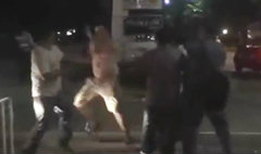 หนุ่มไทยตื้บ-ช็อตไฟฟ้าฝรั่งเมา ข้างโรงพักพัทยา