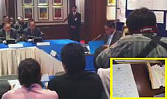 รมว.กลาโหมงัดหลักฐาน อภิสิทธิ์ หนีทหาร