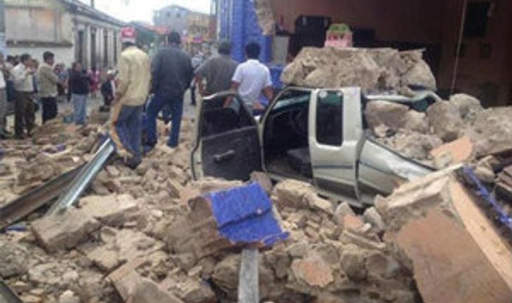แผ่นดินไหวกัวเตมาลา 7.4 ริกเตอร์ ดับแล้ว39 หาย100