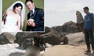 สุดสลด! คู่รักจีนฮันนีมูนเกาะสมุย-ฝ่ายหญิงตกน้ำสามีโดดช่วย-ดับทั้งคู่