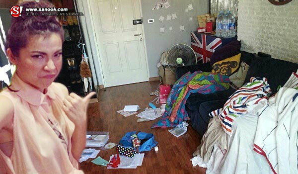 แทบช็อก! สภาพห้องดีเจต้นหอม ศกุนตลา