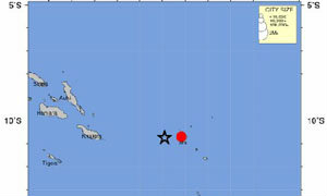 แผ่นดินไหว 8.0 ริกเตอร์ "หมู่เกาะโซโลมอน" ประกาศเตือนสึนามิ!
