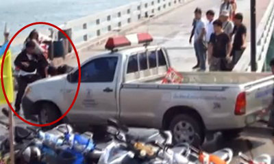 คลิปว่อนเน็ต คนในเครื่องแบบรุมชาวบ้านที่พัทยา