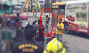 ปิดคดี! อปพร.ช่วยดับเพลิง รถจยย.โดนใบสั่ง