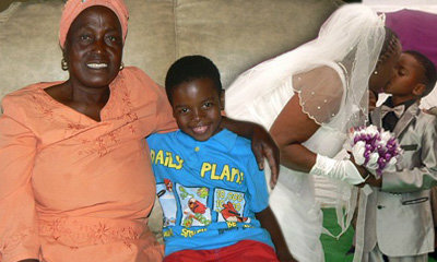 ภาพชีวิตหลังแต่งงาน เด็ก 8 ขวบกับเจ้าสาวรุ่นยาย