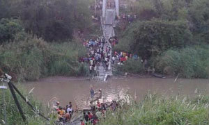 ชาวบ้านเผยนาทีระทึก สะพาน200ปี อยุธยา ถล่ม