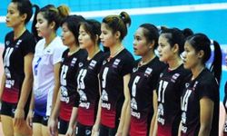 วอลเลย์บอลสาวไทยเฉือนชนะคิวบา 3-2 ศึก 4 เส้าแดนมังกร