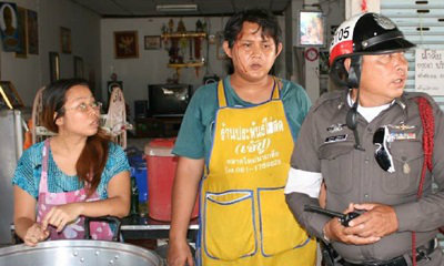 แค้น! พ่อค้าข้าวมันไก่ ไม่ให้น้ำจิ้มเพิ่ม กระหน่ำยิงใส่สิบนัด