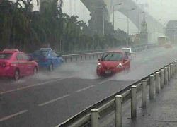 อุตุฯพยากรณ์เที่ยงวันประเทศไทยฝนเพิ่มขึ้น