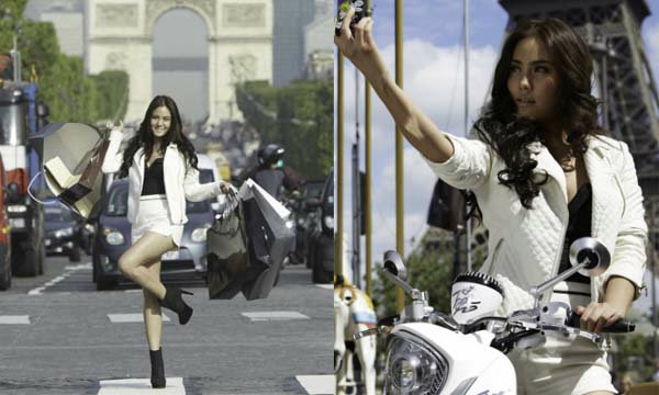 นางเอกแอ๊บแบ๊ว เจนี่ มีกิ๊ก แอบควงกันที่ฝรั่งเศส..งานนี้บอกได้คำเดียวว่า She แรงส์