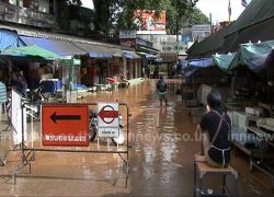 น้ำท่วมชายแดนไทย-พม่า สูงถึง 2 เมตร
