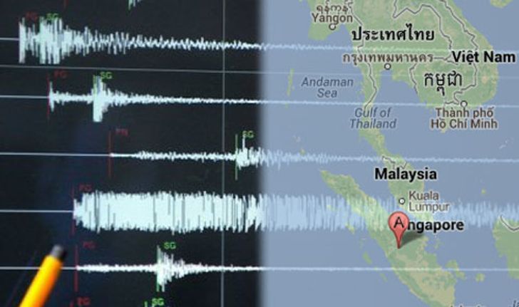 แผ่นดินไหว6Rเกาะสุมาตราไม่กระทบไทย