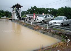 ชลประทานตราด เร่งระบายน้ำ หวั่นท่วมเมือง