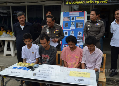 ตร.คูคตจับ4พ่อค้ายา รับซื้อจากคุกมีนบุรี