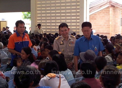 มูลนิธิราชประชานุเคราะห์ฯมอบถุงยังชีพบุรีรัมย์