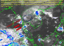 อุตุฯเตือนนารีฉ.20กลางฝนหนักเหนือตอนล่างตกเพิ่ม