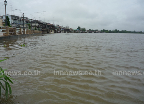 ฉะเชิงเทราอ่วมหวั่นน้ำบางปะกงท่วมสุวรรณภูมิ