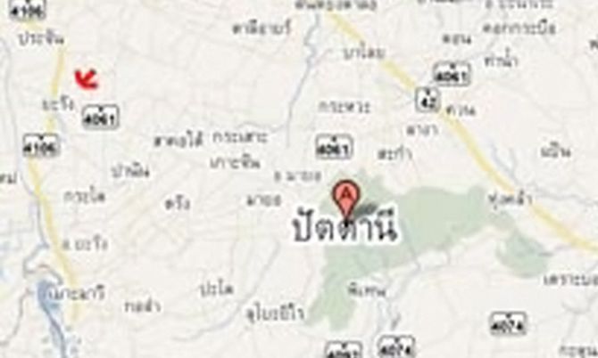 ระเบิดทหารพรานไม้แก่นปัตตานีจนท.เจ็บ3นาย