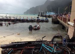 คลื่น3ม.ซัดเรือโดยสารเกาะพีพี จม