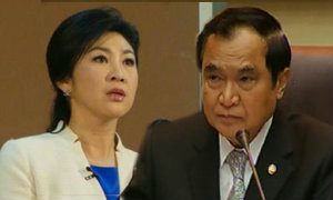 ผลการลงมติอภิปรายไม่ไว้วางใจ 2556