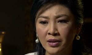 "ยิ่งลักษณ์" ยันผ่าน BBC ยุบสภาไม่ใช่ทางออก