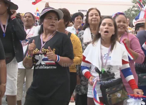 กปปส.คึกสุเทพทักทายมวลชนปราศรัย19.30น.