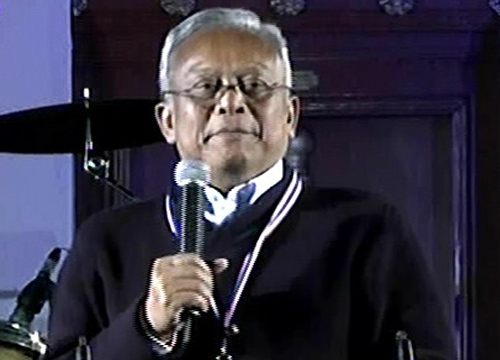 สุเทพขอบคุณม็อบไปสนามไทยญี่ปุ่น-ขู่ยกระดับไล่นายกฯ