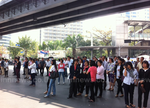 พนง.บริษัทร่วมชุมนุม กปปส. สวนลุม