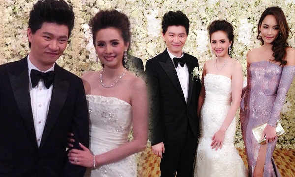 ดาราคับคั่ง! ฉลองวิวาห์ ไนท์ ฤภพ หลานชายนายกฯ