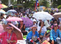 แกนนำสวนลุมพินี สลับปราศรัยโจมตีนายกฯ