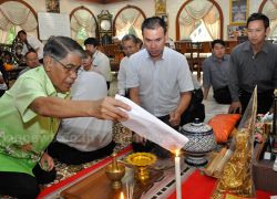 นักข่าวร่วมทำบุญอุทิศส่วนกุศลแก่สื่อผู้ล่วงลับ