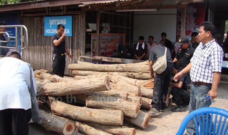 ตร.อุดรฯรวบขบวนการลักลอบตัดไม้พะยูง