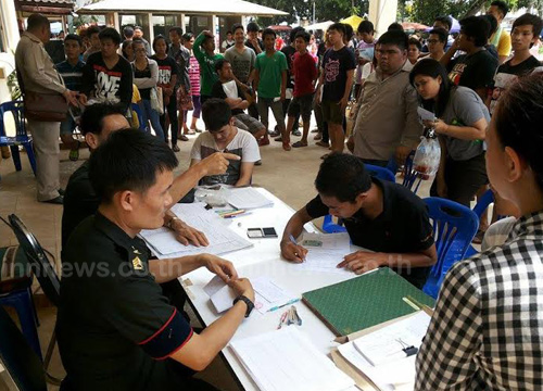 ปราจีนฯสมัครเป็นทหารน้อยกลัวถูกส่งลงภาคใต้