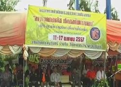 สุรินทร์เปิดโครงการอาชีวะตรวจรถลดเหตุสงกรานต์