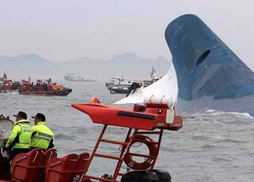 เหยื่อเรือล่มเกาหลีใต้ล่าสุดตาย29หาย273