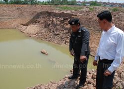 ผบก.พิษณุโลกตรวจสระน้ำจุดน้องต๊อบตาย