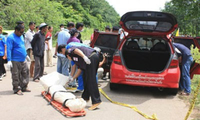 คืบคดีฆ่าเผายัดเก๋ง ตร.มุ่งประเด็นฆ่าเอาเงินประกัน-ชู้สาว