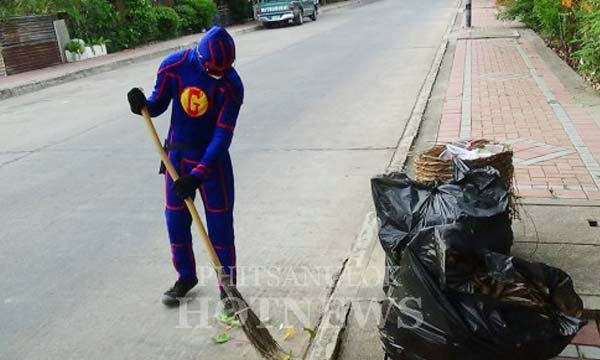 พบเยาวชนวัย 16 ปีใส่ชุดฮีโร่ออกทำความดี