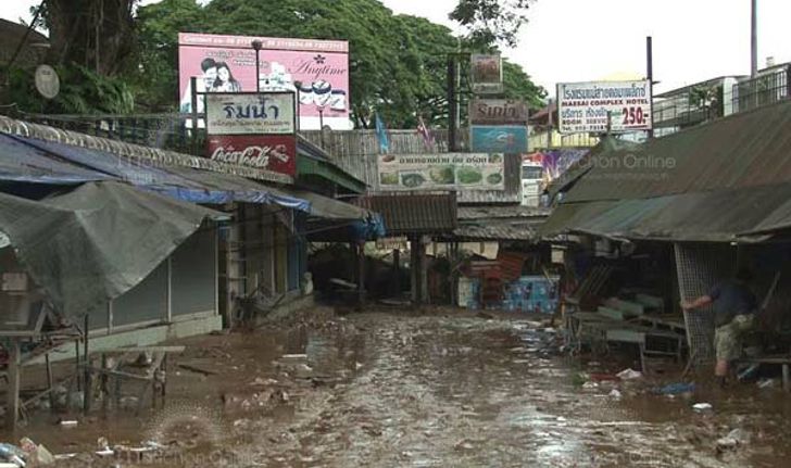 "แม่สาย" ท่วมหนักรอบ 100 ปี เสียหายพันครัวเรือน