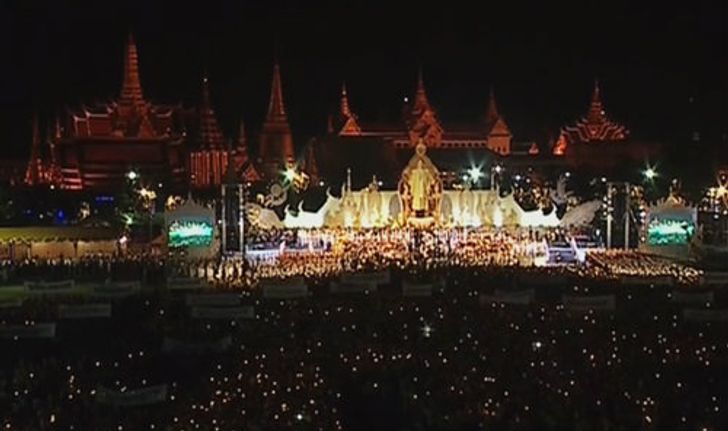 คนไทยจุดเทียนชัยถวายพระพรในหลวง 5 ธันวาคม