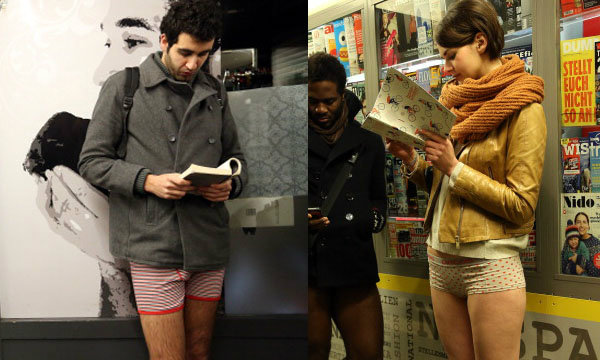 หนุ่มสาวร่วมกิจกรรม ถอดกางเกงขึ้นรถใต้ดิน