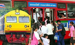 จ่อเลิกรถไฟรถเมล์ฟรี รายได้ต่ำกว่า 2,422 ลด 50%