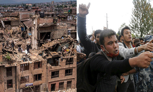 แผ่นดินไหวเนปาลทะลุ 6 พันศพ ผู้ประสบภัยประท้วงรัฐบาลไม่ช่วย