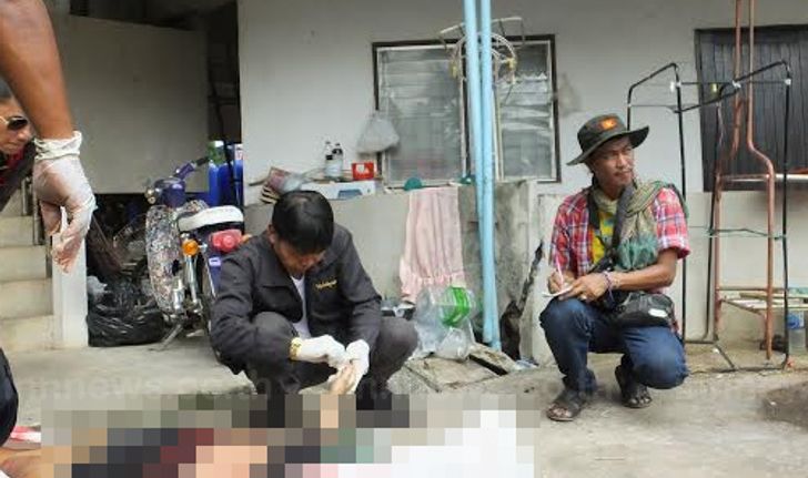 หนุ่มเสพยาบ้ายิงตัวตายบนแฟลตปราจีนบุรี
