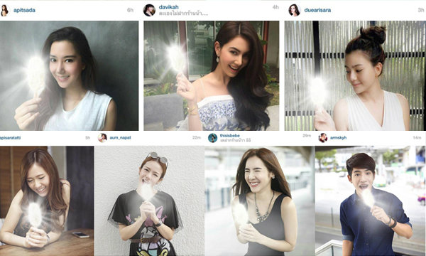 กระแสเหล่าดารา เซเลบ โพสต์อวดความฟิน! ผ่านแสงสีขาวมันคืออะไร???