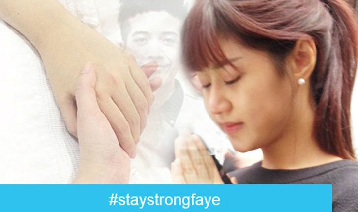 ชาวโซเชียลน้ำตาซึม ติดแท็ก #staystrongfaye เป็นกำลังใจให้ เฟย์