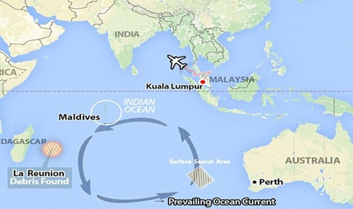 มัลดีฟส์ร่วมหา MH370 หลังมีรายงานพบซากตามเกาะ