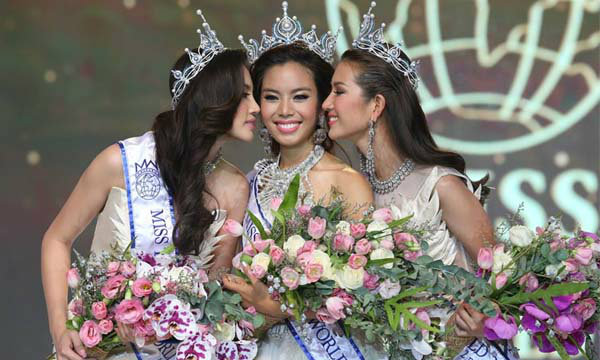 เฟร้นฟราย ธัญชนก มูลนิลตา คว้ามงกุฎ "Miss Thailand World 2015"