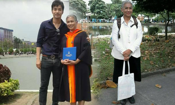 คุณแม่ของเจมส์ เรืองศักดิ์ อายุ 60 ปี มุ่งมั่นเรียน หวังคว้าปริญญาใบที่ 2