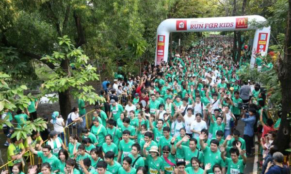 McDonald's Mini Marathon 'Run for Kids 2015'